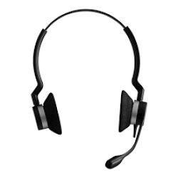 Jabra BIZ™ 2300 Duo, NC, WB, QD жична стерео слушалка