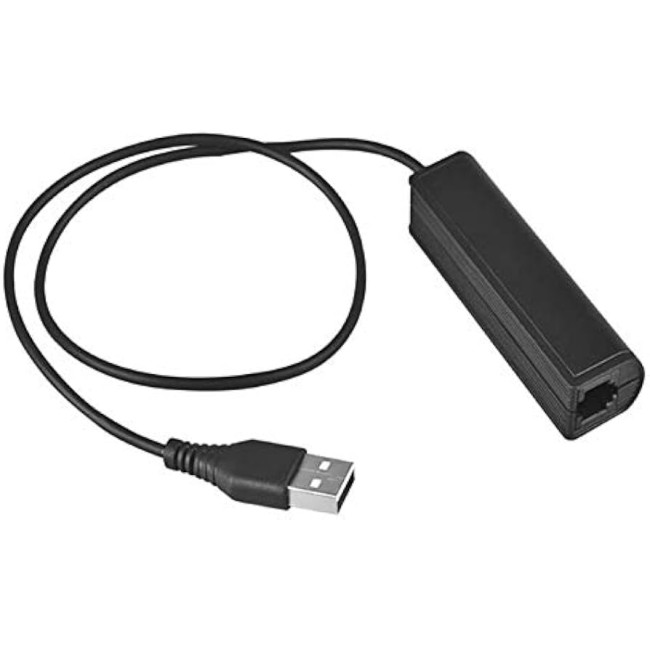 Jabra адаптер, USB-А - RJ9, черен