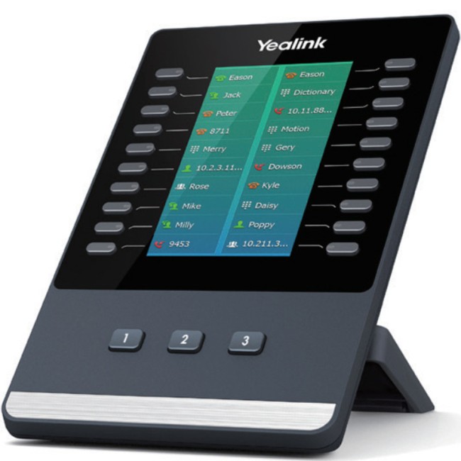 Yealink EXP43 разширителен модул, 4.3", съвместим с Yealink T43U/T46U/T48U, сив Yealink EXP43 разширителен модул, 4.3", съвместим с Yealink T43U/T46U/T48U, сив