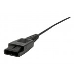 Jabra BIZ 2300 Mono QD жична моно слушалка с микрофон, NC, Quick Disconnect, черна Jabra BIZ 2300 Mono QD жична моно слушалка с микрофон, NC, Quick Disconnect, черна