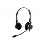 Jabra BIZ 2300 Duo жични стерео слушалки с шумопотискащ микрофон, QD, черни Jabra BIZ 2300 Duo жични стерео слушалки с шумопотискащ микрофон, QD, черни