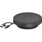 Jabra Speak2 55 UC конферентен говорител, 4 микрофона, Bluetooth 5.1, USB-C/USB-A, тъмносив Jabra Speak2 55 UC конферентен говорител, 4 микрофона, Bluetooth 5.1, USB-C/USB-A, тъмносив