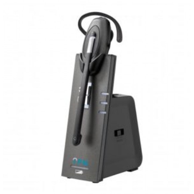 IPN W880 (IPN302) моно безжична слушалка Multi-use за телефон и компютър, DECT, USB, черна IPN W880 (IPN302) моно безжична слушалка Multi-use за телефон и компютър, DECT, USB, черна