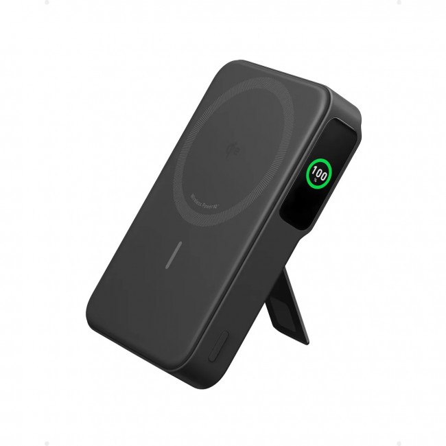 Anker MagGo Power Bank (10K) A1654G11, 10000 mAh, Qi2 15W, USB-C PD 27W, черна Anker MagGo Power Bank (10K) A1654G11, 10000 mAh, Qi2 15W, USB-C PD 27W, черна