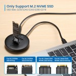 Ewent EW7078 Dual Bay USB 3.2 Gen2 докинг станция и клониращо устройство за NVMe M.2 SSD Ewent EW7078 Dual Bay USB 3.2 Gen2 докинг станция и клониращо устройство за NVMe M.2 SSD