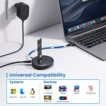 Ewent EW7078 Dual Bay USB 3.2 Gen2 докинг станция и клониращо устройство за NVMe M.2 SSD Ewent EW7078 Dual Bay USB 3.2 Gen2 докинг станция и клониращо устройство за NVMe M.2 SSD