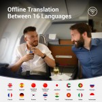 ANFIER W12S Offline Voice Translator – AI преводач с 144 езика и диалекта, 3,7-инчов сензорен екран ANFIER W12S Offline Voice Translator – AI преводач с 144 езика и диалекта, 3,7-инчов сензорен екран