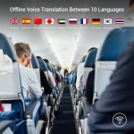 ANFIER W12S Offline Voice Translator – AI преводач с 144 езика и диалекта, 3,7-инчов сензорен екран ANFIER W12S Offline Voice Translator – AI преводач с 144 езика и диалекта, 3,7-инчов сензорен екран