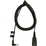 Jabra 8800-01-46 спираловиден кабел QD към 2,5 мм жак, 0,5–2 м