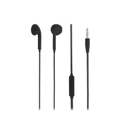 Tellur FLY – черни кабелни слушалки с микрофон и 3,5 мм жак