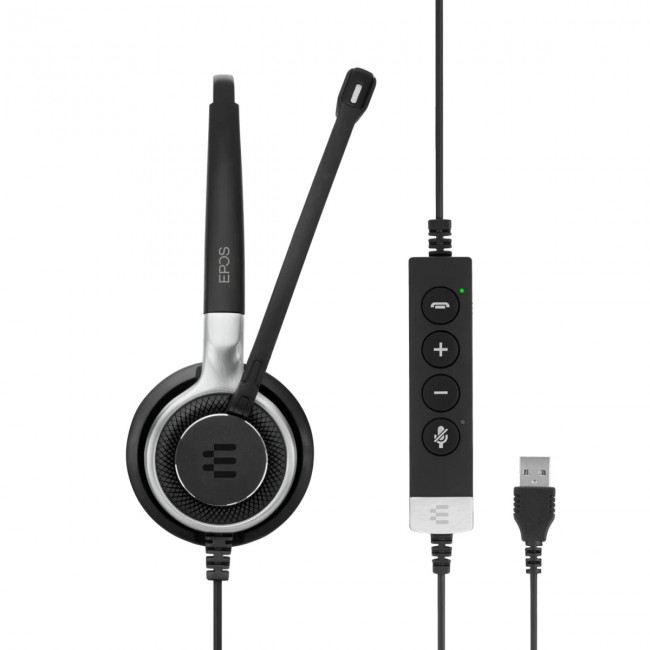 EPOS I Sennheiser IMPACT SC 660 USB ML стерео слушалки с микрофон, USB-A EPOS I Sennheiser IMPACT SC 660 USB ML стерео слушалки с микрофон, USB-A