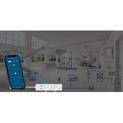 Tellur TLL331031 Wi-Fi Smart разклонител, 3 гнезда и 4 USB, 2200 W, 10 A