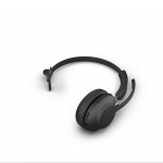 Jabra Evolve2 65 моно слушалка + стойка, UC, Link380 USB-A, черна Jabra Evolve2 65 моно слушалка + стойка, UC, Link380 USB-A, черна