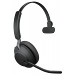 Jabra EVOLVE2 65 моно слушалка + стойка, UC, Link380 USB-C, черна
