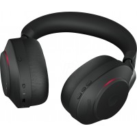 Jabra Evolve2 85 UC Stereo слушалки с Desk Stand, Link 380c USB-C, черни