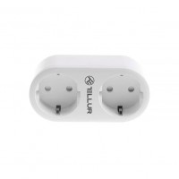 Tellur TLL331061 Wi‑Fi Smart контакт, 2 гнезда, 16 A