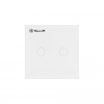 Tellur TLL331051 Wi‑Fi ключ за лампа, 2 ключа, 1800 W, 10 A Tellur TLL331051 Wi‑Fi ключ за лампа, 2 ключа, 1800 W, 10 A