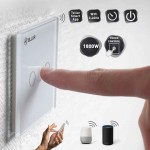 Tellur TLL331051 Wi‑Fi ключ за лампа, 2 ключа, 1800 W, 10 A Tellur TLL331051 Wi‑Fi ключ за лампа, 2 ключа, 1800 W, 10 A