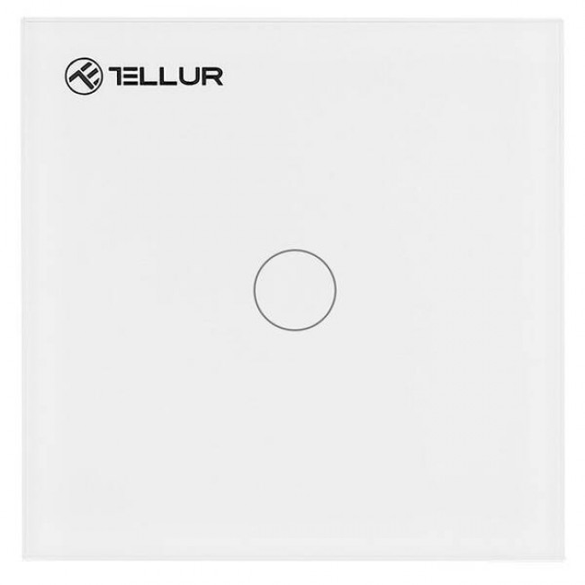 Tellur TLL331041 Wi‑Fi ключ за лампа, 1 ключ, 1800 W, 10 A Tellur TLL331041 Wi‑Fi ключ за лампа, 1 ключ, 1800 W, 10 A