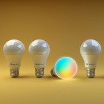 Tellur TLL331011 Wi‑Fi смарт крушка E27, 10W, RGB, димируема Tellur TLL331011 Wi‑Fi смарт крушка E27, 10W, RGB, димируема