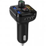 Tellur B8 (FMT-B8) FM трансмитер, Bluetooth 5.0, USB-A плеър, FM радио, USB-A зарядно, микрофон Tellur B8 (FMT-B8) FM трансмитер, Bluetooth 5.0, USB-A плеър, FM радио, USB-A зарядно, микрофон