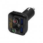 Tellur B8 (FMT-B8) FM трансмитер, Bluetooth 5.0, USB-A плеър, FM радио, USB-A зарядно, микрофон Tellur B8 (FMT-B8) FM трансмитер, Bluetooth 5.0, USB-A плеър, FM радио, USB-A зарядно, микрофон