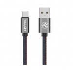 Tellur TLL155381 кабел за данни USB-A към USB-C, 1 м, Denim