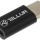 Tellur TLL155161 адаптер USB-C към Micro-USB, черен