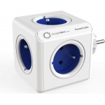 DesignNest PowerCube Original 1100RD разклонител с 5 гнезда, червен