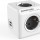 DesignNest PowerCube Original 1202GY разклонител, 4 гнезда, 2 USB, сив