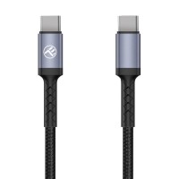 Tellur TLL155374 60W кабел за данни USB-C към USB-C, 1 м, черен