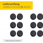 Jabra Evolve2 кожени наушници 40/65, 6 бр. – 14101-77