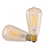 Tellur TLL331191 Wi‑Fi Smart крушка с нажежаема жичка E27, 6 W, опушена, регулируема бяла/топла светлина Tellur TLL331191 Wi‑Fi Smart крушка с нажежаема жичка E27, 6 W, опушена, регулируема бяла/топла светлина
