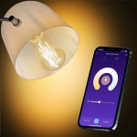 Tellur TLL331191 Wi‑Fi Smart крушка с нажежаема жичка E27, 6 W, опушена, регулируема бяла/топла светлина Tellur TLL331191 Wi‑Fi Smart крушка с нажежаема жичка E27, 6 W, опушена, регулируема бяла/топла светлина