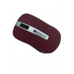 Tellur Basic TLL491091 безжична оптична мишка, 1600 DPI, LED, червена