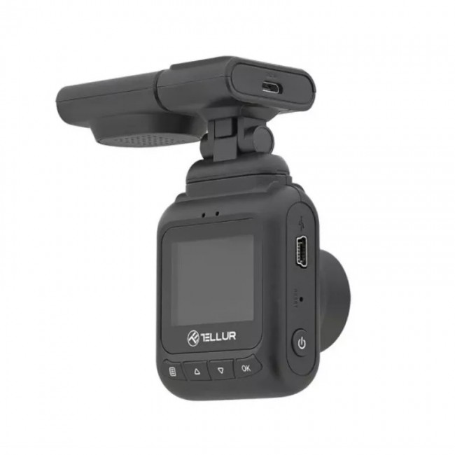 Tellur Dash Patrol DC2 (TLL711002) видео регистратор, FHD, черен Tellur Dash Patrol DC2 (TLL711002) видео регистратор, FHD, черен