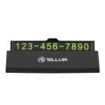 Tellur TLL171101 карта с телефонен номер за временно паркиране на автомобил, черна Tellur TLL171101 карта с телефонен номер за временно паркиране на автомобил, черна