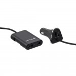 Tellur TLL151141 4-портово USB зарядно за автомобил с удължител, 9.6A, черно Tellur TLL151141 4-портово USB зарядно за автомобил с удължител, 9.6A, черно