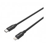 Tellur TLL155333 кабел за данни USB-C към Lightning, 1 м, черен Tellur TLL155333 кабел за данни USB-C към Lightning, 1 м, черен