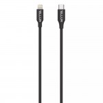 Tellur TLL155333 кабел за данни USB-C към Lightning, 1 м, черен Tellur TLL155333 кабел за данни USB-C към Lightning, 1 м, черен
