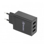 Tellur HC302 3-портово USB стенно зарядно 3 в 1, 3 x USB, 4.8A, черно Tellur HC302 3-портово USB стенно зарядно 3 в 1, 3 x USB, 4.8A, черно