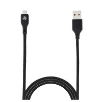 Tellur TLL155383 Magnetic кабел за данни, USB-A към Micro-USB, 1 м, черен