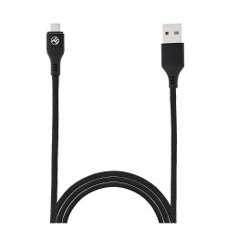 Tellur TLL155383 Magnetic кабел за данни, USB-A към Micro-USB, 1 м, черен