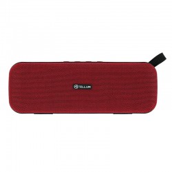 Tellur Loop колонка, 10W, Bluetooth 5.0, TWS, AUX 3.5 мм, MicroSD, Micro-USB, FM радио, червена — TLL161181