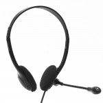 Tellur Basic PCH1 жични слушалки с микрофон, USB-A, черни Tellur Basic PCH1 жични слушалки с микрофон, USB-A, черни