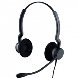 Jabra BIZ™ 2300 Duo, NC, WB, QD жична стерео слушалка