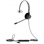 Jabra BIZ™ 2300 Mono, USB-C UC, слушалка с микрофон Jabra BIZ™ 2300 Mono, USB-C UC, слушалка с микрофон
