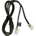 Jabra 8800-00-101 преобразувателен кабел RJ9 4P4C към RJ6 6P4C за телефонен пулт Jabra 8800-00-101 преобразувателен кабел RJ9 4P4C към RJ6 6P4C за телефонен пулт