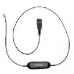 Jabra GN1210 QD към RJ9 свързващ кабел 0,8 м, прав, 88001-96 Jabra GN1210 QD към RJ9 свързващ кабел 0,8 м, прав, 88001-96