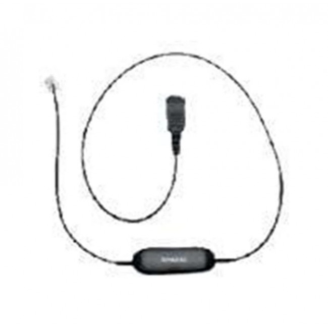 Jabra GN1210 QD към RJ9 свързващ кабел 0,8 м, прав, 88001-96 Jabra GN1210 QD към RJ9 свързващ кабел 0,8 м, прав, 88001-96